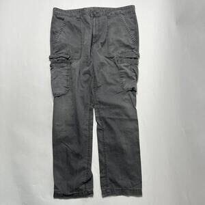 True Religion Men’s Cargo Pants – Size 38 Gray Pre-Owned
